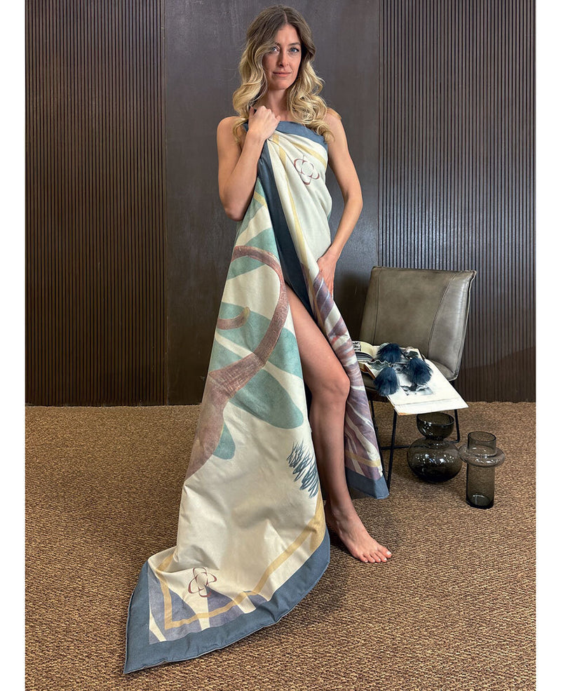 Plaid imbottito stampa Tanzania - SVAD DONDI HOME