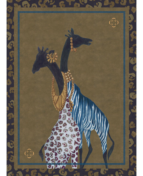 Plaid imbottito stampa Kenia - SVAD DONDI HOME