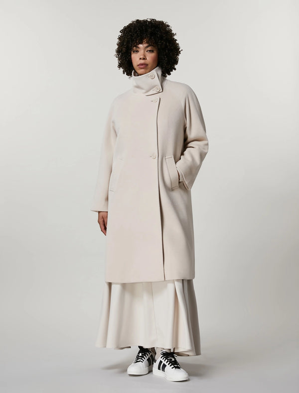 CAPPOTTO IN DRAP DI LANA PERSONA BY MARINA RINALDI