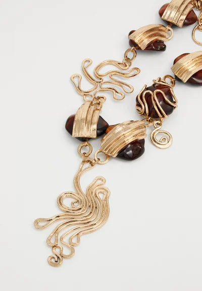 COLLANA IN METALLO E RESINA - WEEKEND MAXMARA