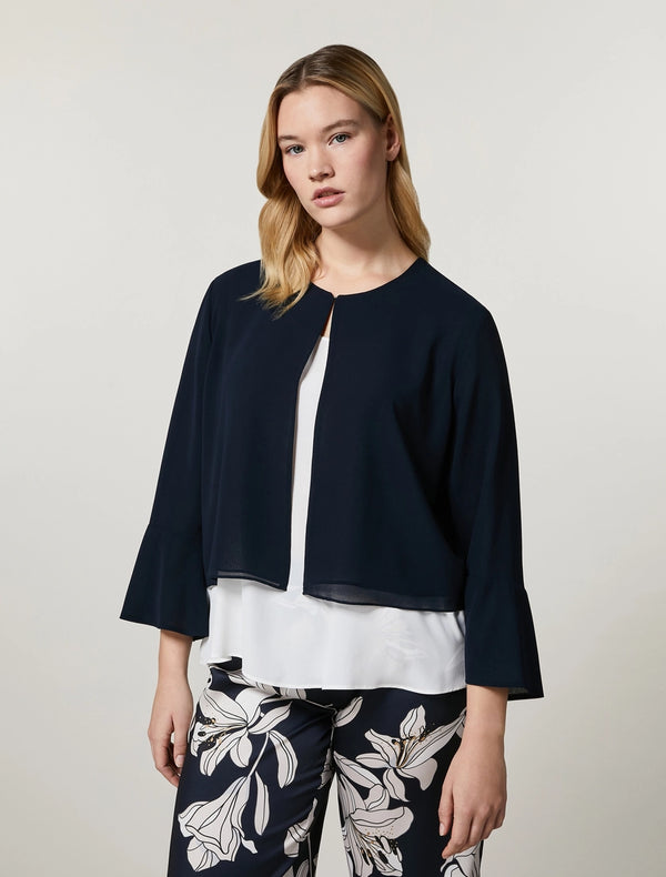 GIACCA IN GEORGETTE PERSONA BY MARINA RINALDI