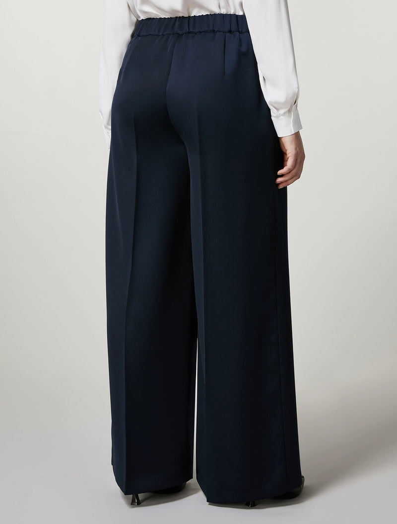 PANTALONI IN CRÊPE ENVER SATIN PERSONA BY MARINA RINALDI