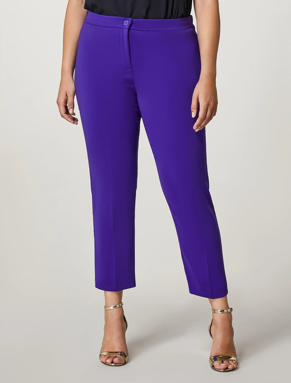 PANTALONI IN FLUIDO STRETCH PERSONA BY MARINA RINALDI