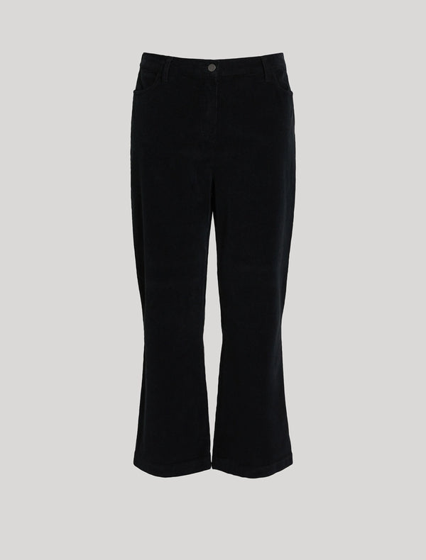 PANTALONI IN VELLUTO STRETCH PERSONA BY MARINA RINALDI