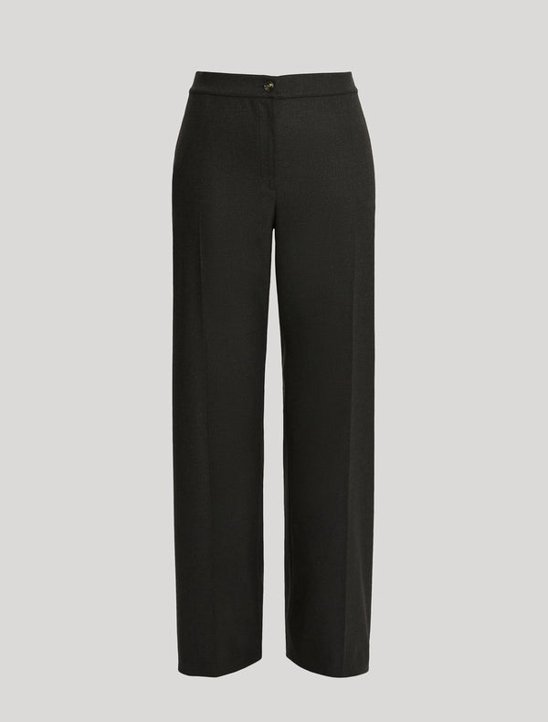 PANTALONI IN FLANELLA TINTO FILO PERSONA BY MARINA RINALDI