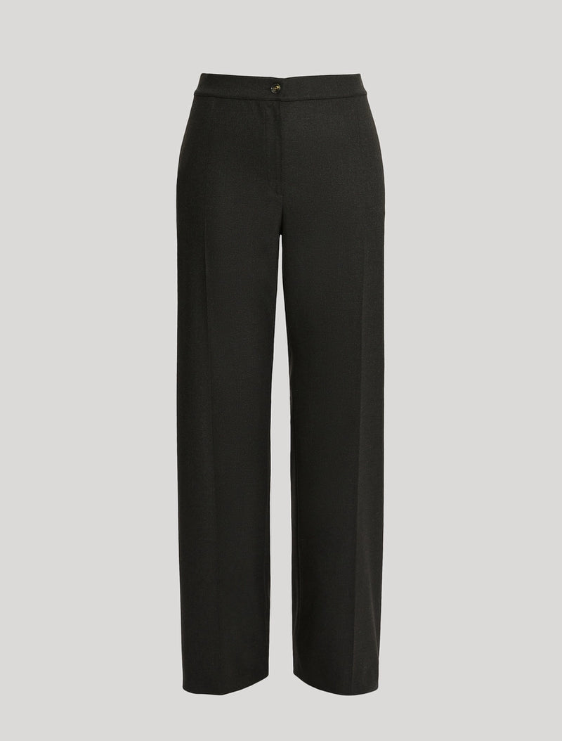PANTALONI IN FLANELLA TINTO FILO PERSONA BY MARINA RINALDI