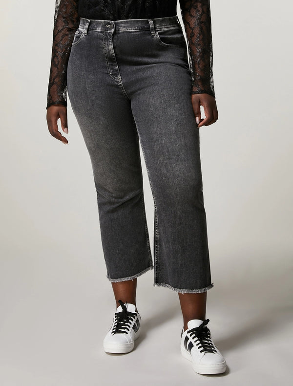 PANTALONI IN DENIM STRETCH PERSONA BY MARINA RINALDI