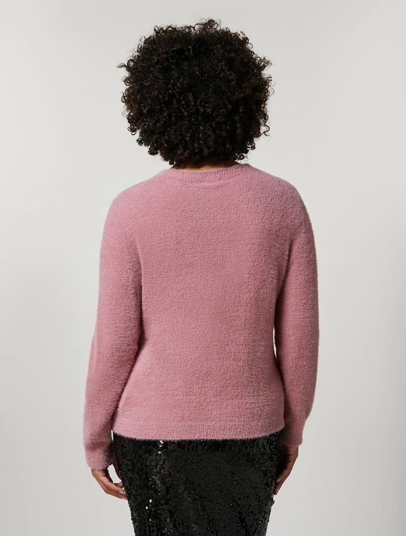 MAGLIA IN FILATO EFFETTO PELLICCETTA PERSONA BY MARINA RINALDI