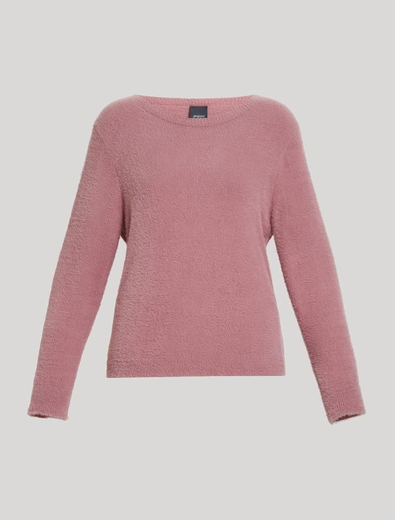 MAGLIA IN FILATO EFFETTO PELLICCETTA PERSONA BY MARINA RINALDI