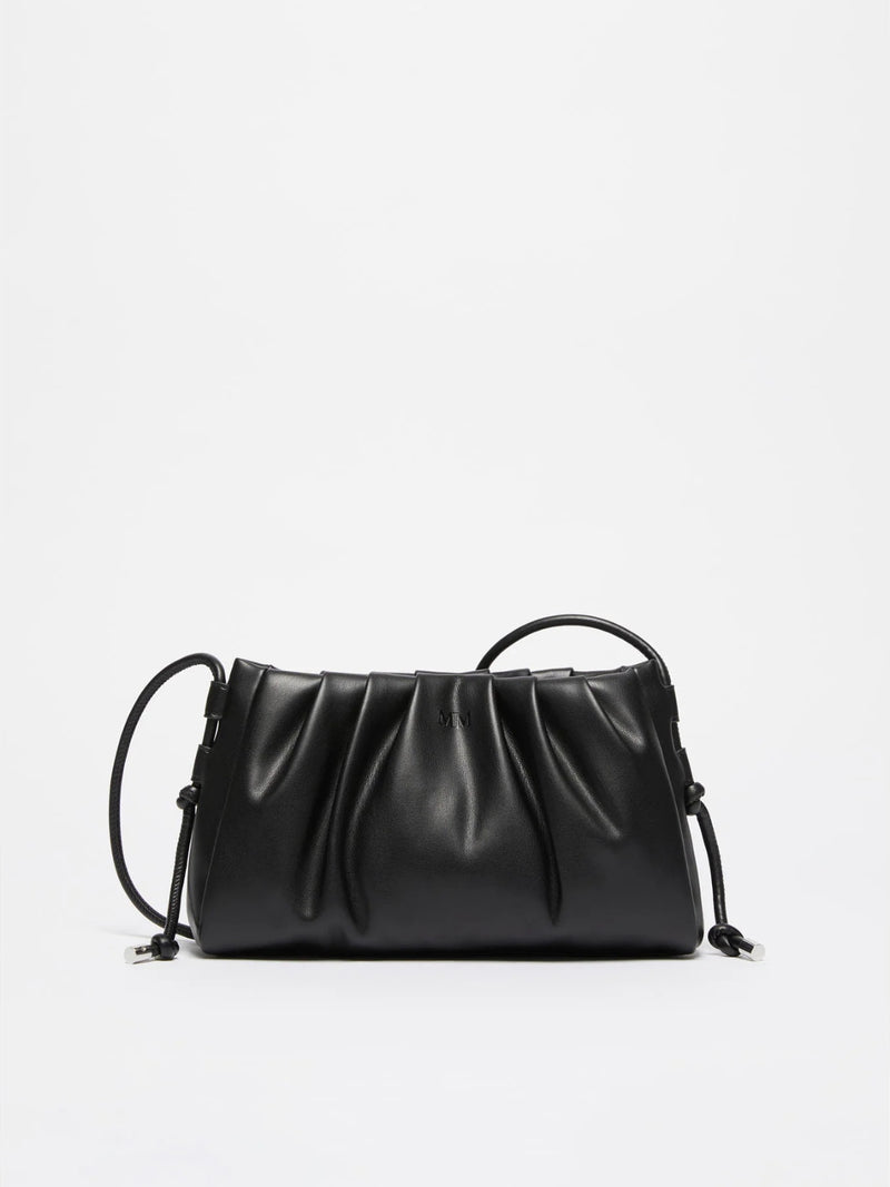 Borsa a spalla in tessuto tecnico effetto pelle MAXMARA MM