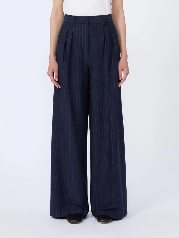 Pantaloni linea dritta in jersey di viscosa MAXMARA MM
