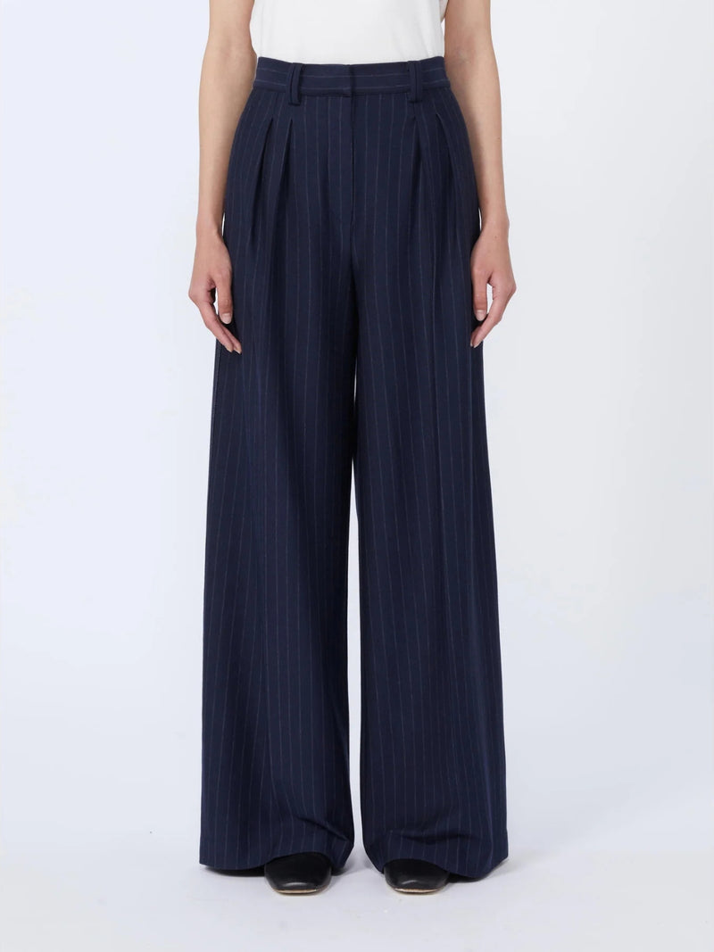 Pantaloni linea dritta in jersey di viscosa MAXMARA MM