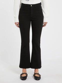 Pantaloni flare con frange - NERO MARELLA