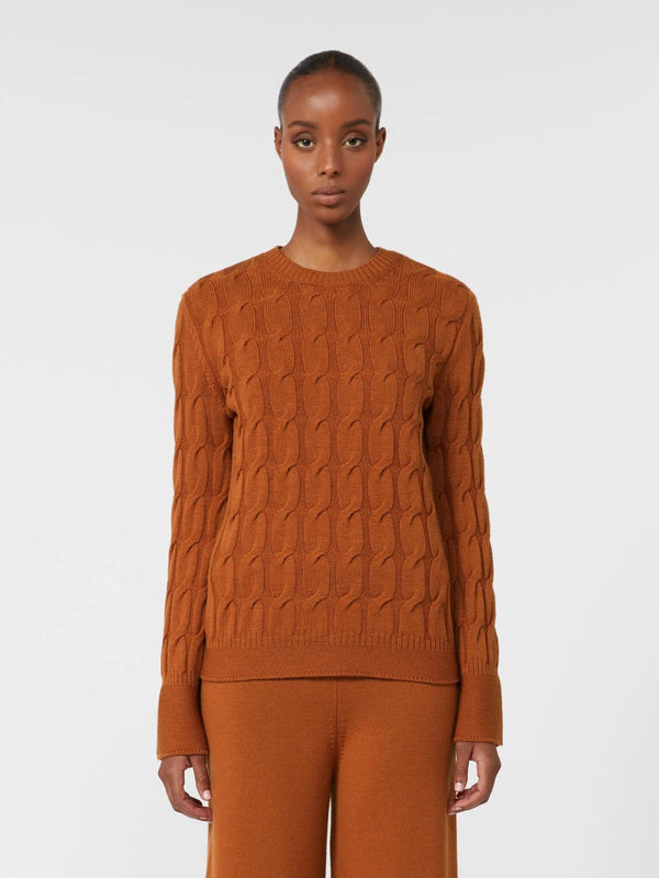 Maglia in filato di pura lana - RAME MAXMARA MM