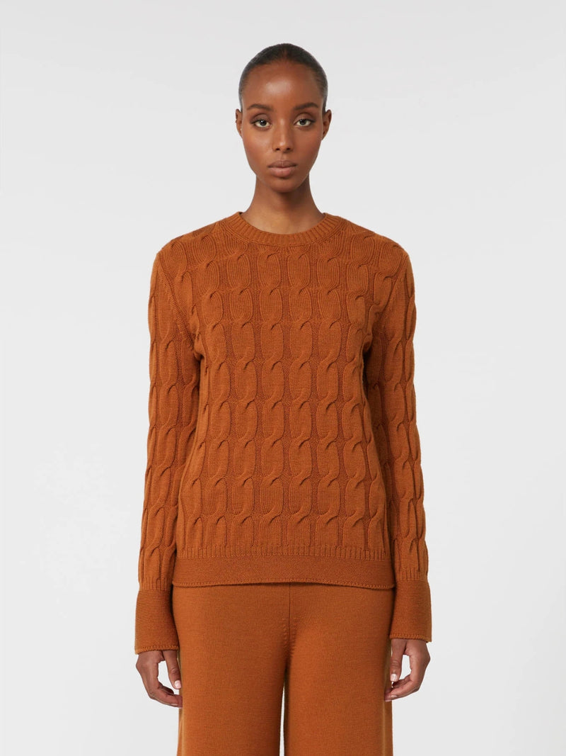 Maglia in filato di pura lana - RAME MAXMARA MM