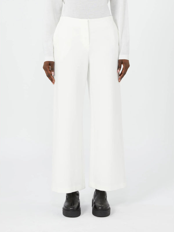 Pantalone in jersey dalla vestibilità confortevole - BIANCO MAXMARA MM