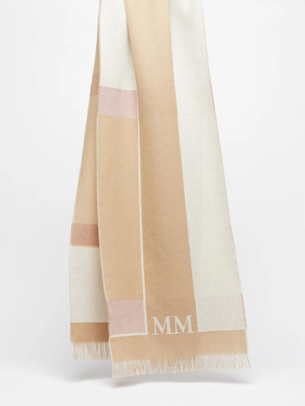 Stola realizzata in cotone e lana MAXMARA MM
