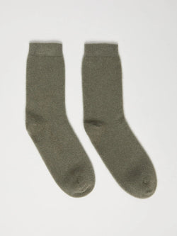 Calzini in lana e cashmere - VERDE OLIVA MARELLA MONOCHORME