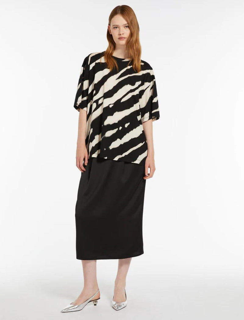 T-SHIRT STAMPA ZEBRA weekend maxmara