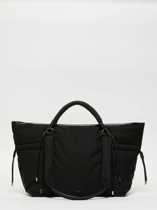 Borsa weekender con doppi manici - NERO MARELLA MONOCHROME