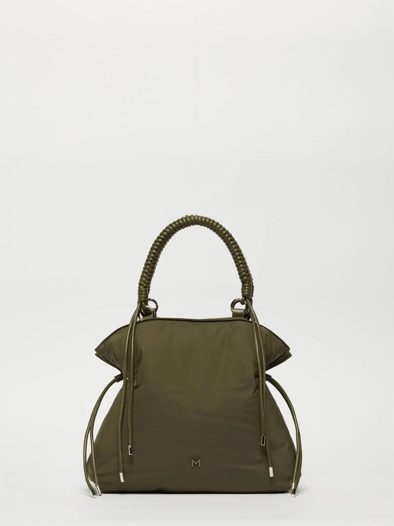 Borsa shopping - VERDE OLIVA MARELLA MONOCHROME