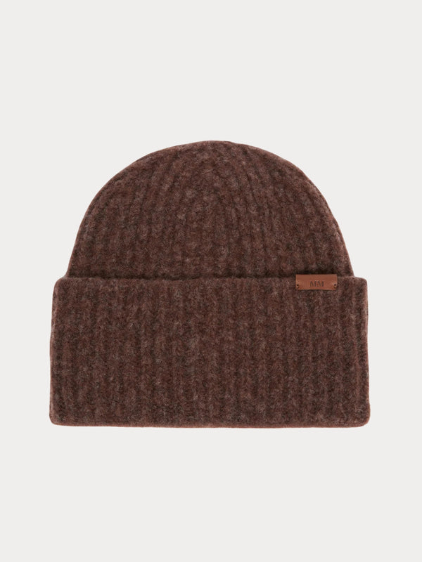 Berretto in filato di mista lana cardata - BORGOGNA MAXMARA MM