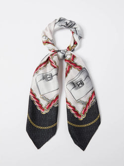 Foulard in twill - ROSSO MARELLA