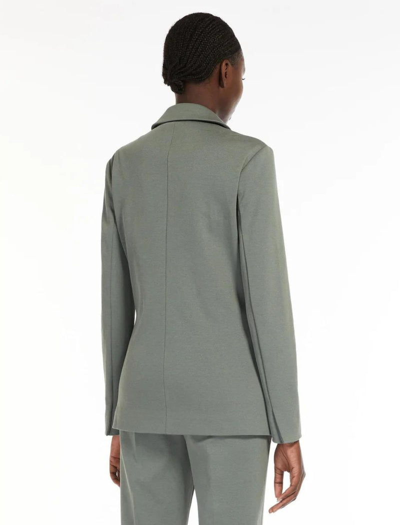 Blazer monopetto in tessuto Milano maxmara leisure