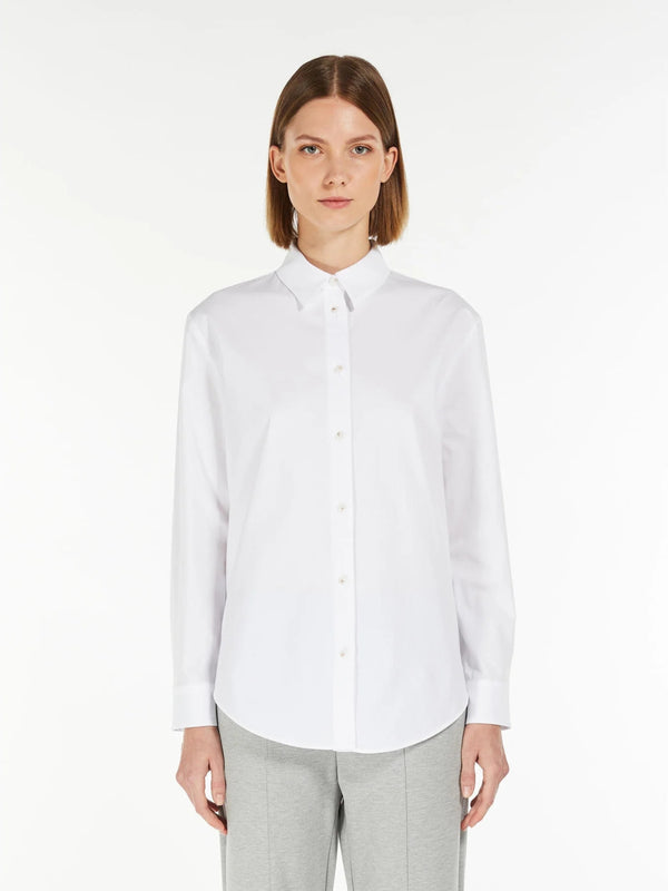 camicia in popeline di cotone MaxMara MM