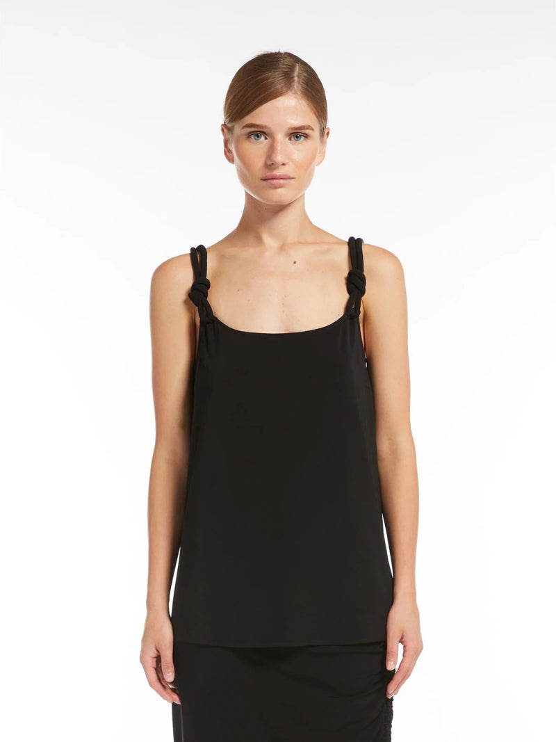 TOP IN JERSEY DI VISCOSA CREPE MaxMara BEACHWEAR