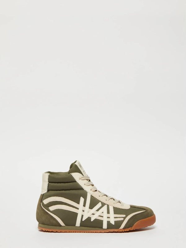 Sneaker alta - VERDE OLIVA MARELLA MONOCHROME