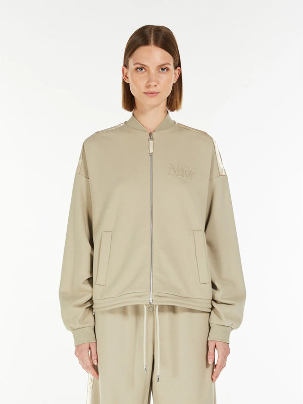 Giacca bomber in felpa di cotone MaxMara MM