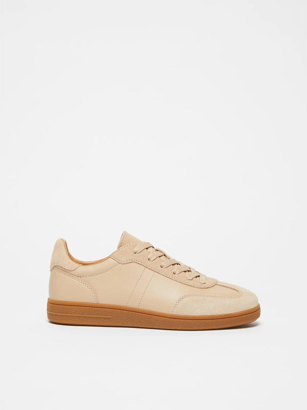 Sneakers basse con tomaia effetto pelle MAXMARA MM