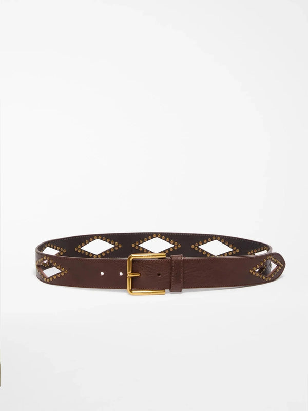 Cintura in pelle stile western WEEKEND MAXMARA