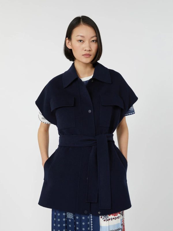 Giaccone smanicato in lana WEEKEND MAXMARA