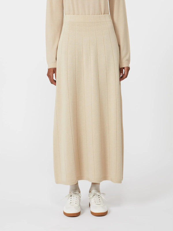 Gonna lunga con motivo a coste piatte - ALBINO MAXMARA MM
