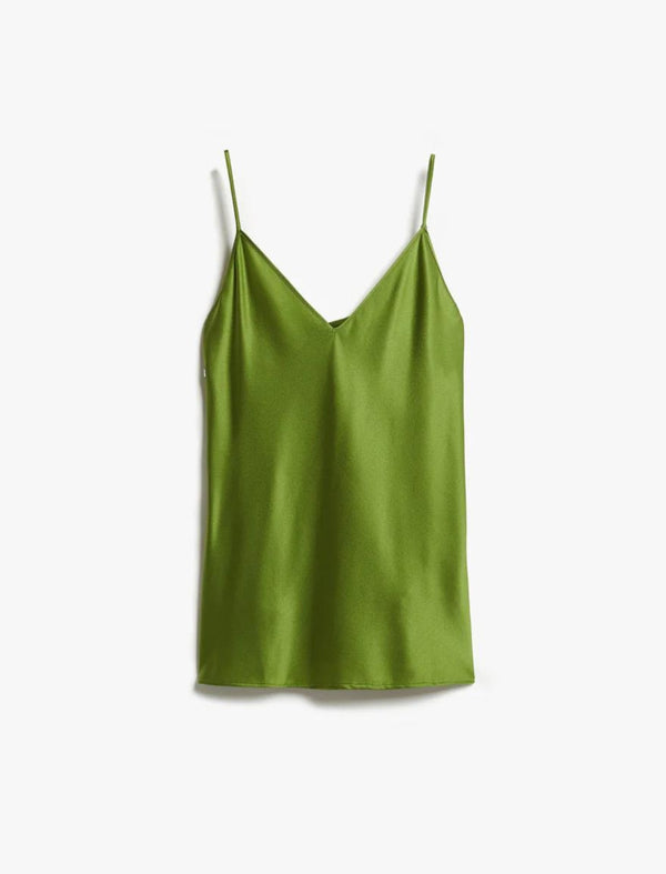 Top in raso di seta maxmara leisure