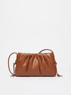 Borsa a spalla in tessuto tecnico effetto pelle MAXMARA MM