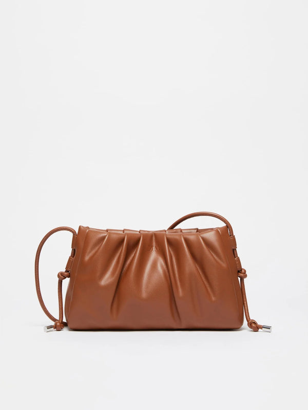 Borsa a spalla in tessuto tecnico effetto pelle MAXMARA MM