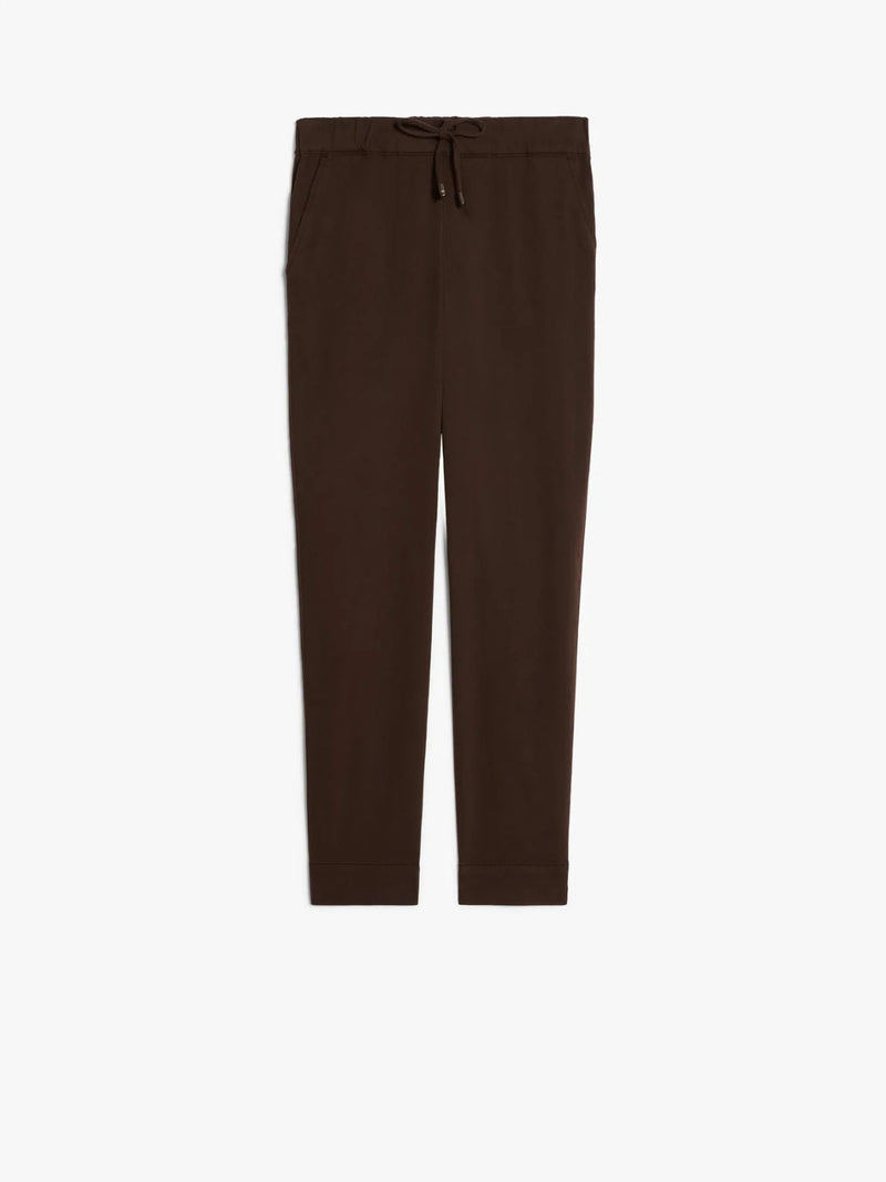 Pantalone jogging in drill di cotone MAXMARA LEISURE