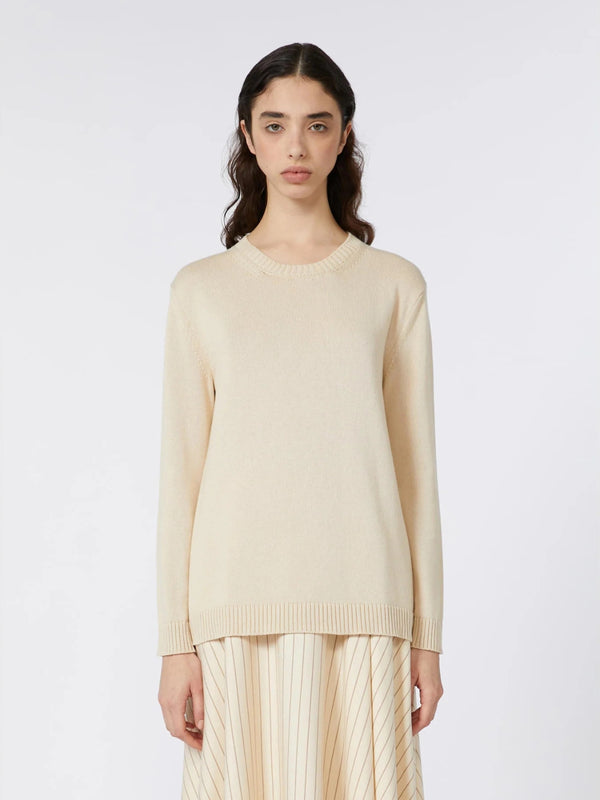 Maglia in filato di puro cotone MAXMARA MM