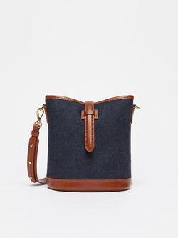 Borsa a secchiello piccolo in denim WEEKEND MAXMARA