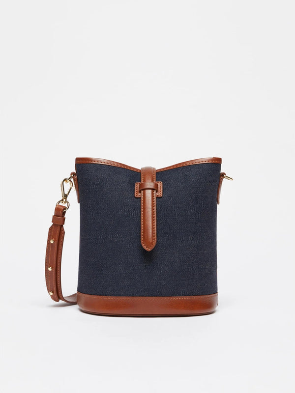Borsa a secchiello piccolo in denim WEEKEND MAXMARA