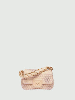 Borsa Le Muse small con intreccio e strass - CIPRIA MARELLA