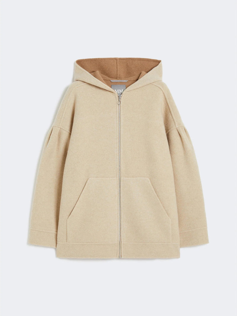 Giacca in double di mista lana - CAMMELLO/ALBINO MAXMARA MM