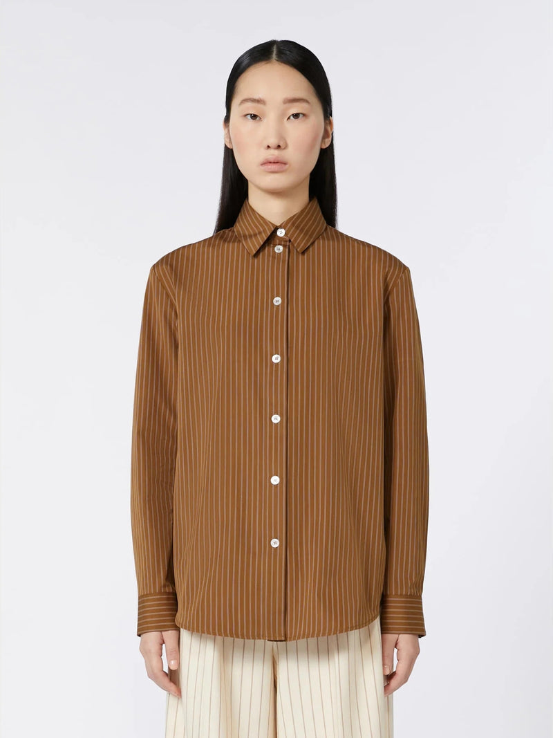 Camicia in popeline di puro cotone MAXMARA MM