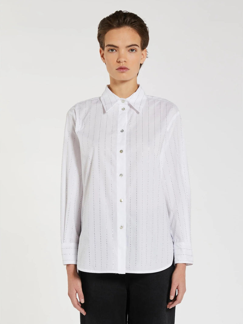 Camicia in popeline di cotone marella sport