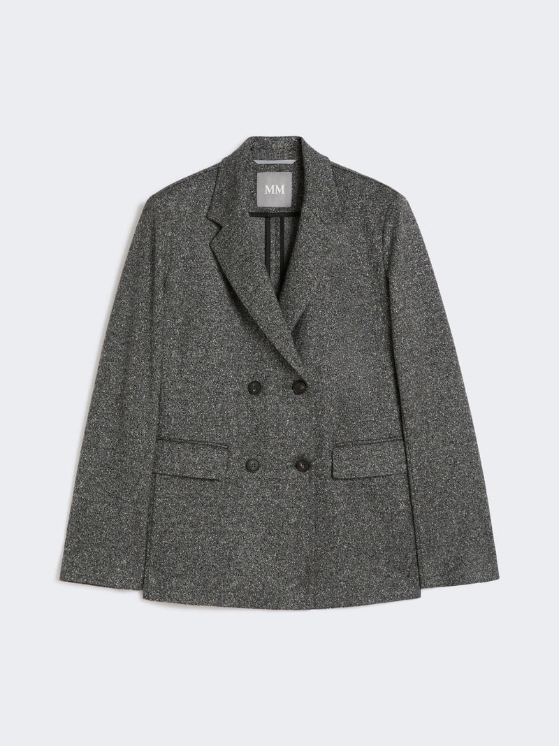 Blazer doppiopetto sfoderato - GRIGIO MAXMARA MM