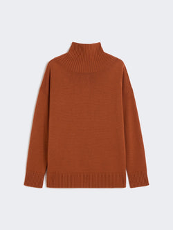 Pullover in filato rasato di pura lana - RAME MAXMARA MM