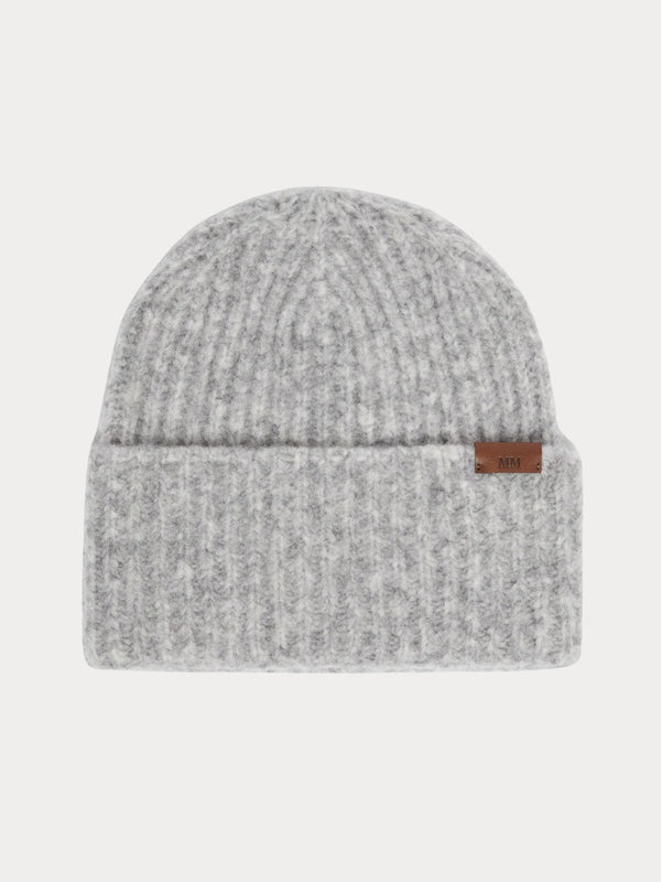 Berretto in filato di mista lana cardata - GRIGIO CHIARO MAXMARA MM